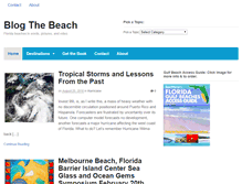 Tablet Screenshot of blogthebeach.best-of-st-pete-beach.com