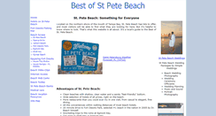 Desktop Screenshot of best-of-st-pete-beach.com
