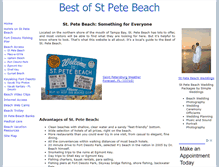 Tablet Screenshot of best-of-st-pete-beach.com